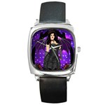 Sarah Square Metal Watch