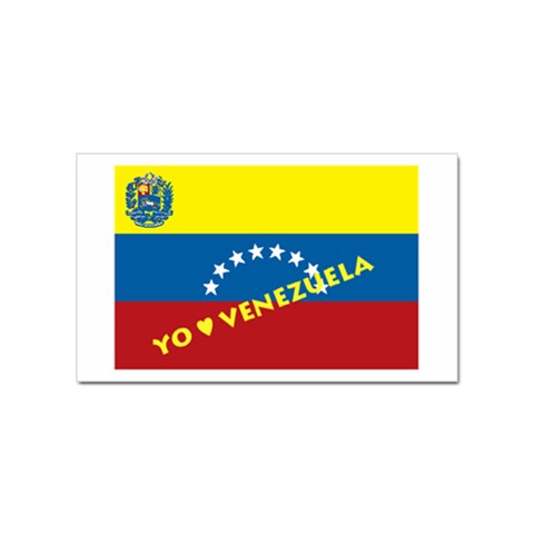 venezuela_flag_1.0 Sticker Rectangular (10 pack) from ArtsNow.com Front