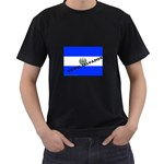 salvadorBIG_flag_1 Black T-Shirt