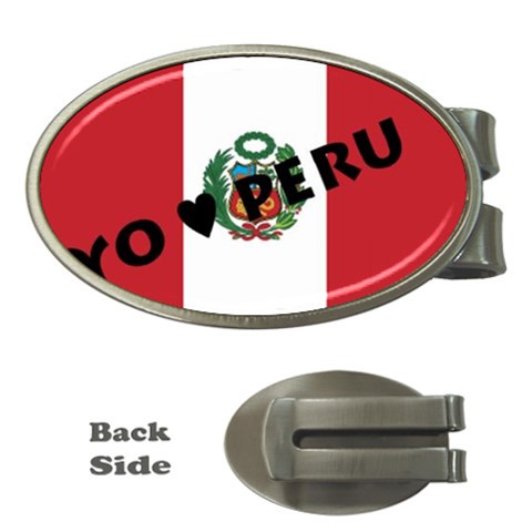 Perú Money Clip (Oval) from ArtsNow.com Front