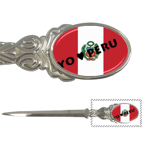 Perú Letter Opener from ArtsNow.com Front