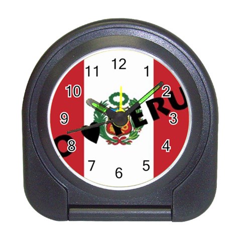 Perú Travel Alarm Clock from ArtsNow.com Front