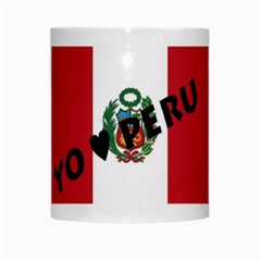 Perú White Mug from ArtsNow.com Center
