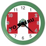 Perú Color Wall Clock