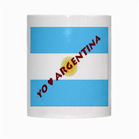 Argentina White Mug from ArtsNow.com Center