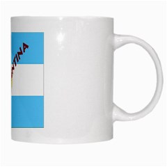 Argentina White Mug from ArtsNow.com Right