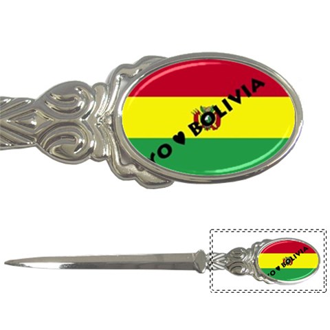 Bolivia Letter Opener from ArtsNow.com Front