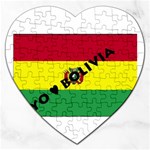 Bolivia Jigsaw Puzzle (Heart)