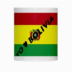 Bolivia White Mug from ArtsNow.com Center