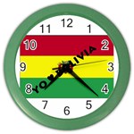 Bolivia Color Wall Clock