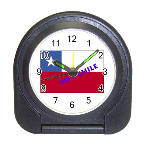 Chile Travel Alarm Clock from ArtsNow.com Front