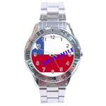 Chile Stainless Steel Analogue Men’s Watch