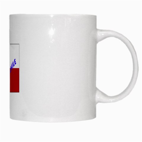 Chile White Mug from ArtsNow.com Right