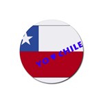 Chile Rubber Round Coaster (4 pack)