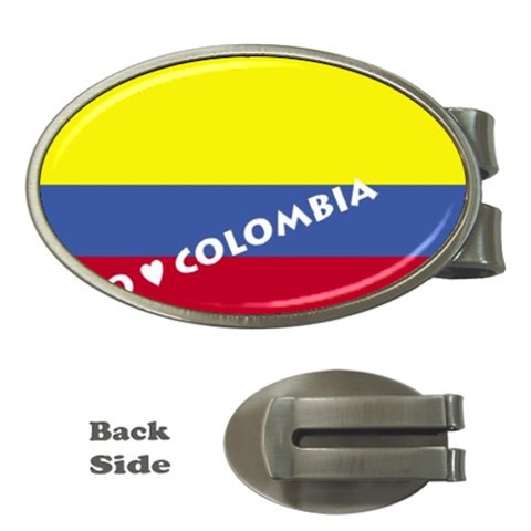 Colombia Money Clip (Oval) from ArtsNow.com Front