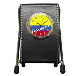 Colombia Pen Holder Desk Clock