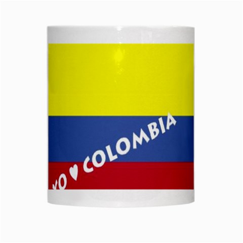 Colombia White Mug from ArtsNow.com Center