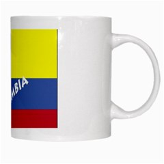 Colombia White Mug from ArtsNow.com Right