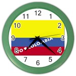 Colombia Color Wall Clock