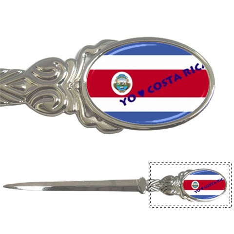 Costa Rica Letter Opener from ArtsNow.com Front