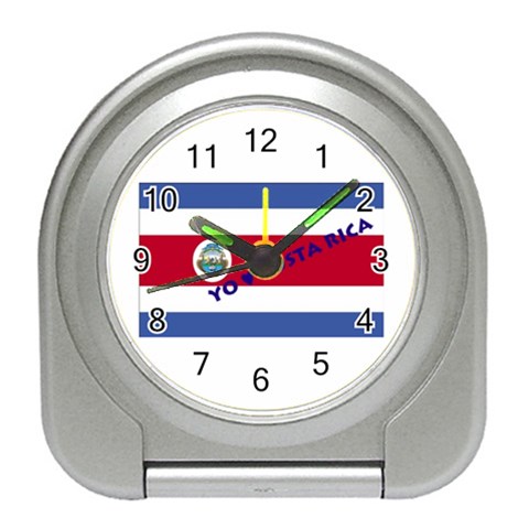 Costa Rica Travel Alarm Clock from ArtsNow.com Front