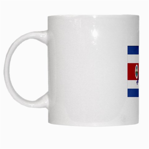 Costa Rica White Mug from ArtsNow.com Left
