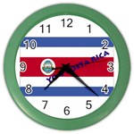 Costa Rica Color Wall Clock