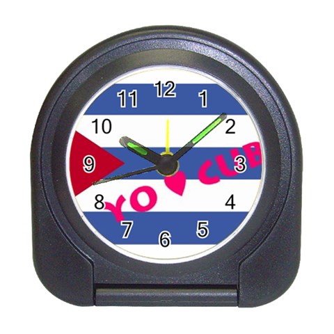 cuba Travel Alarm Clock from ArtsNow.com Front