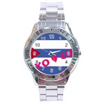 cuba Stainless Steel Analogue Men’s Watch