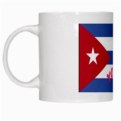 cuba White Mug from ArtsNow.com Left