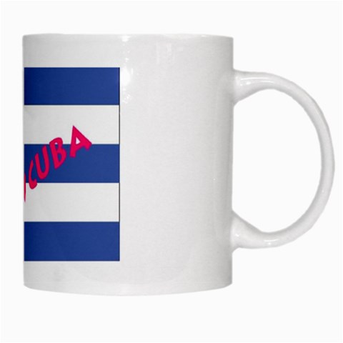cuba White Mug from ArtsNow.com Right