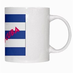 cuba White Mug from ArtsNow.com Right