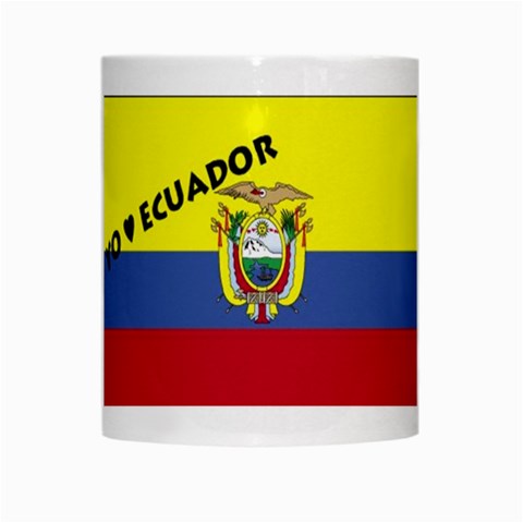 Ecuador White Mug from ArtsNow.com Center