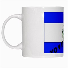 El Salvador White Mug from ArtsNow.com Left