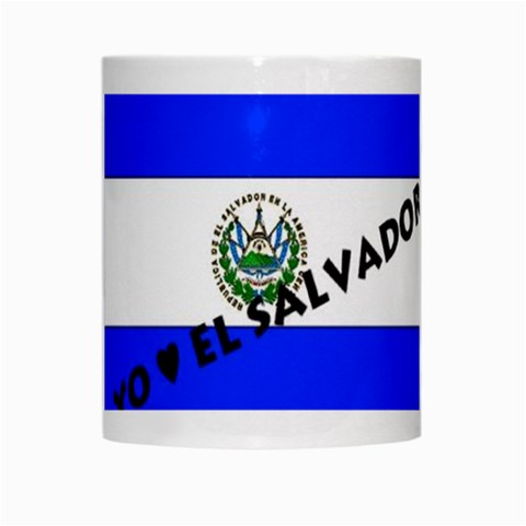El Salvador White Mug from ArtsNow.com Center