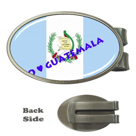 Guatemala Money Clip (Oval) from ArtsNow.com Front