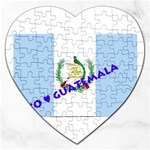 Guatemala Jigsaw Puzzle (Heart)