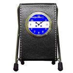Honduras Pen Holder Desk Clock