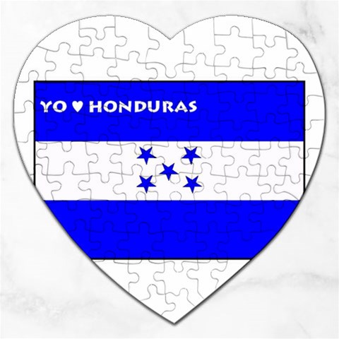 Honduras Jigsaw Puzzle (Heart) from ArtsNow.com Front