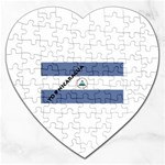 Nicaragua Jigsaw Puzzle (Heart)