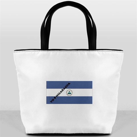 Nicaragua Bucket Bag from ArtsNow.com Front
