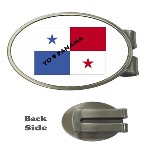 Panama Money Clip (Oval) from ArtsNow.com Front