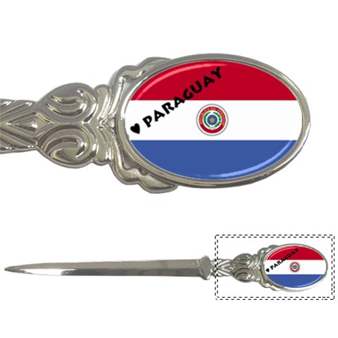 Paraguay Letter Opener from ArtsNow.com Front