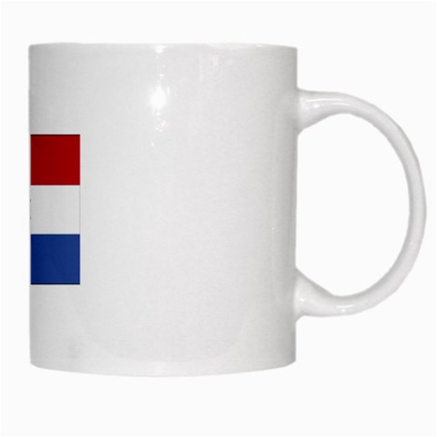 Paraguay White Mug from ArtsNow.com Right