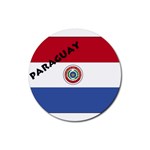 Paraguay Rubber Round Coaster (4 pack)