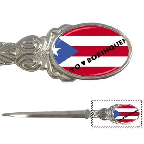 PR_Borinquen Letter Opener from ArtsNow.com Front