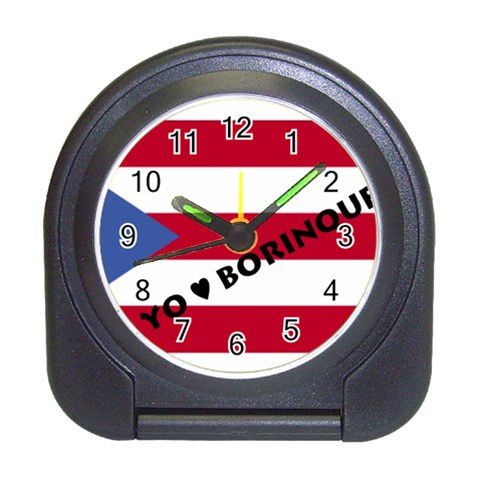 PR_Borinquen Travel Alarm Clock from ArtsNow.com Front