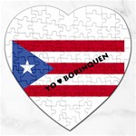 PR_Borinquen Jigsaw Puzzle (Heart)