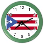 PR_Borinquen Color Wall Clock
