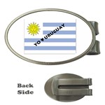 Uruguay Money Clip (Oval)